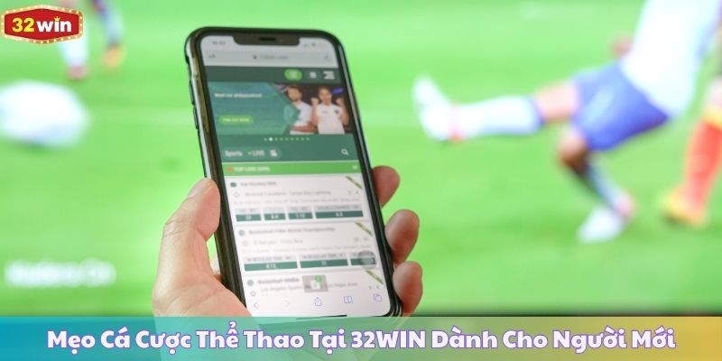 Mẹo Cá Cược Thể Thao Tại 32WIN Dành Cho Người Mới